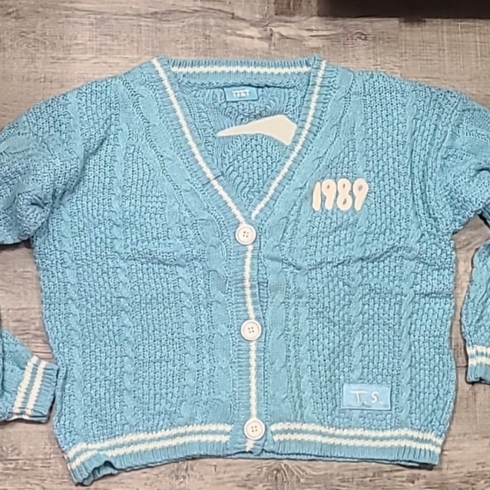 Taylor Swift Blue 1989 Cardigan Size 3X 4X